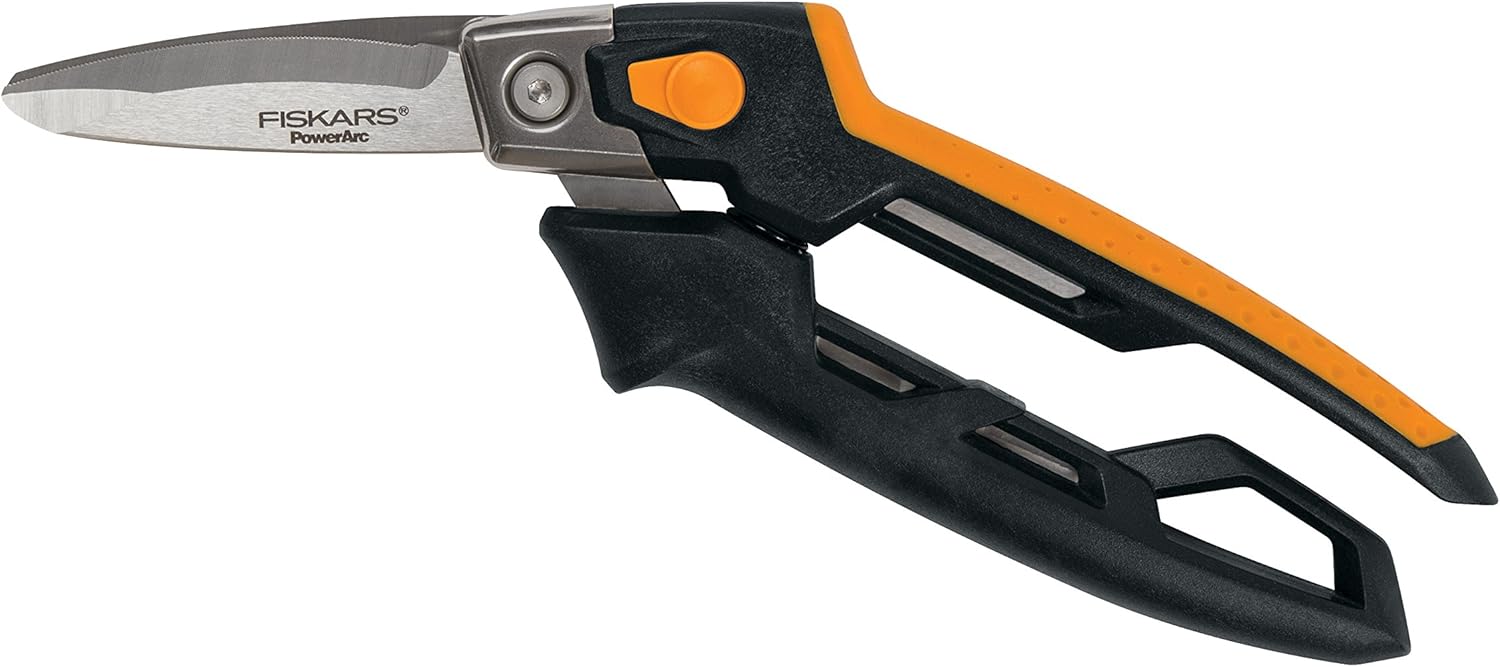 Fiskars PowerArc Utility Snips (8 Inch)