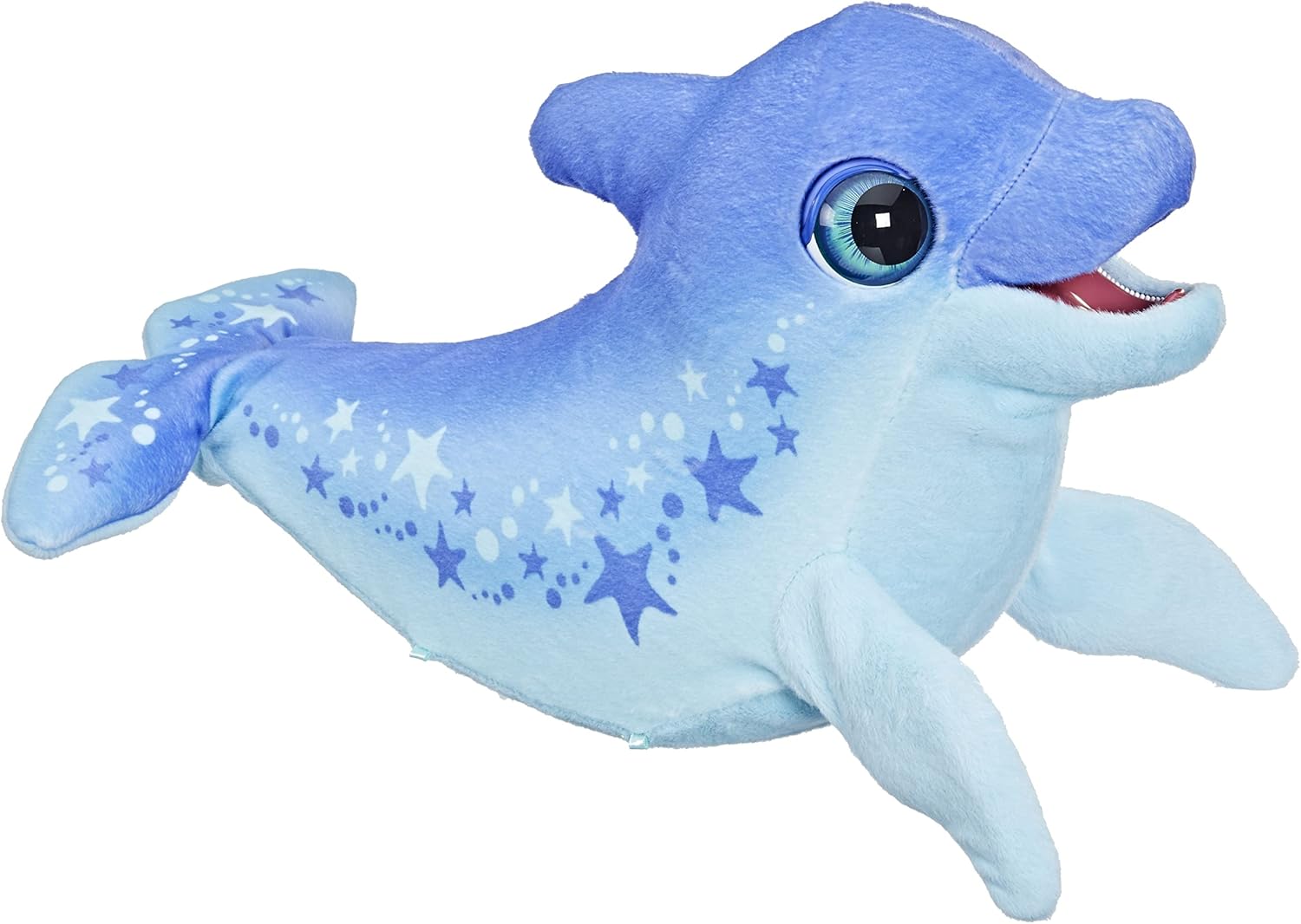 FurReal friends Age 4+ F24015L1 Dazzlin' Dimples My Playful Dolphin, 80+ Sounds and Reactions, Interactive Toy Electronic Pet, Ages 4 and Up