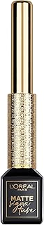 L'Oreal Paris Makeup Matte Signature Liquid Dip Eyeliner, Waterproof, Precise and Easy Application, All Day Wear, Vivid Matte Finish, Greige, 0.07 fl; Oz.