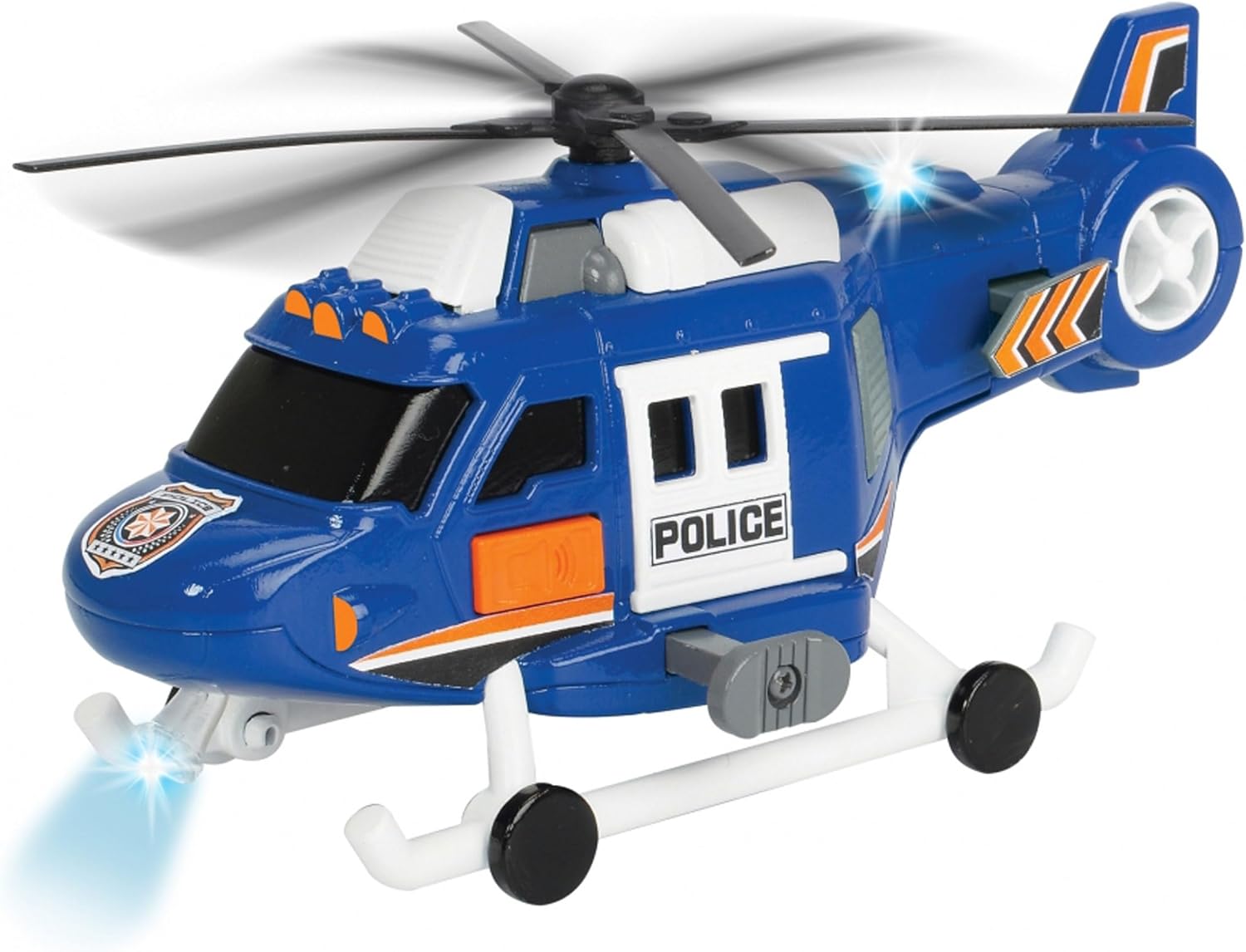 Dickie City Heroes Police Helicopter 18 cm Lights & Sounds, + 3 Years, 203302016