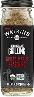 Watkins 1868 Organic Grilling Spiced Maple Seasoning, 4.2 oz (Pack of 1)