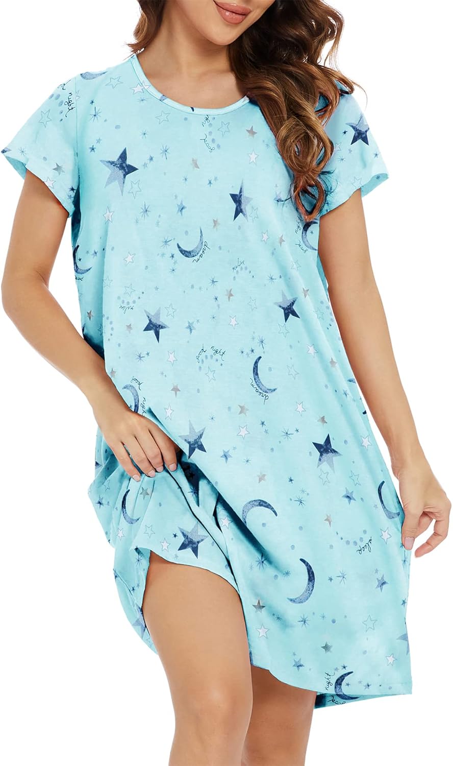 Zando Women's Nightdresses & Nightshirts Women's Nightwear Ladies Nighties for Women Ladies Nightdresses for Women UK