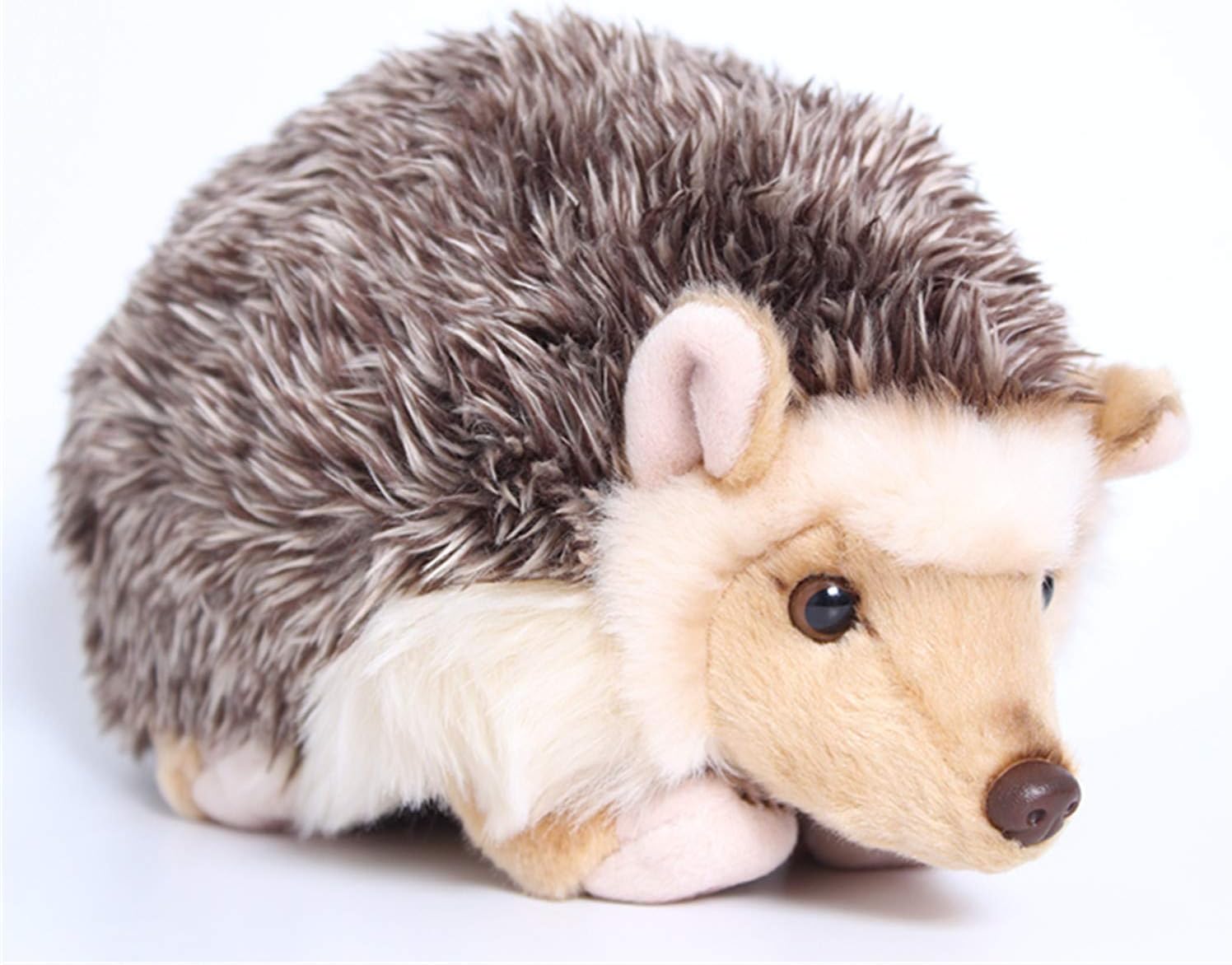 TAMMYFLYFLY Lifelike Hedgehog Plush Stuffed Animal Toy Desert Hedgehog Cute Animal Model (6 inches) (6 in(Pack of 1))