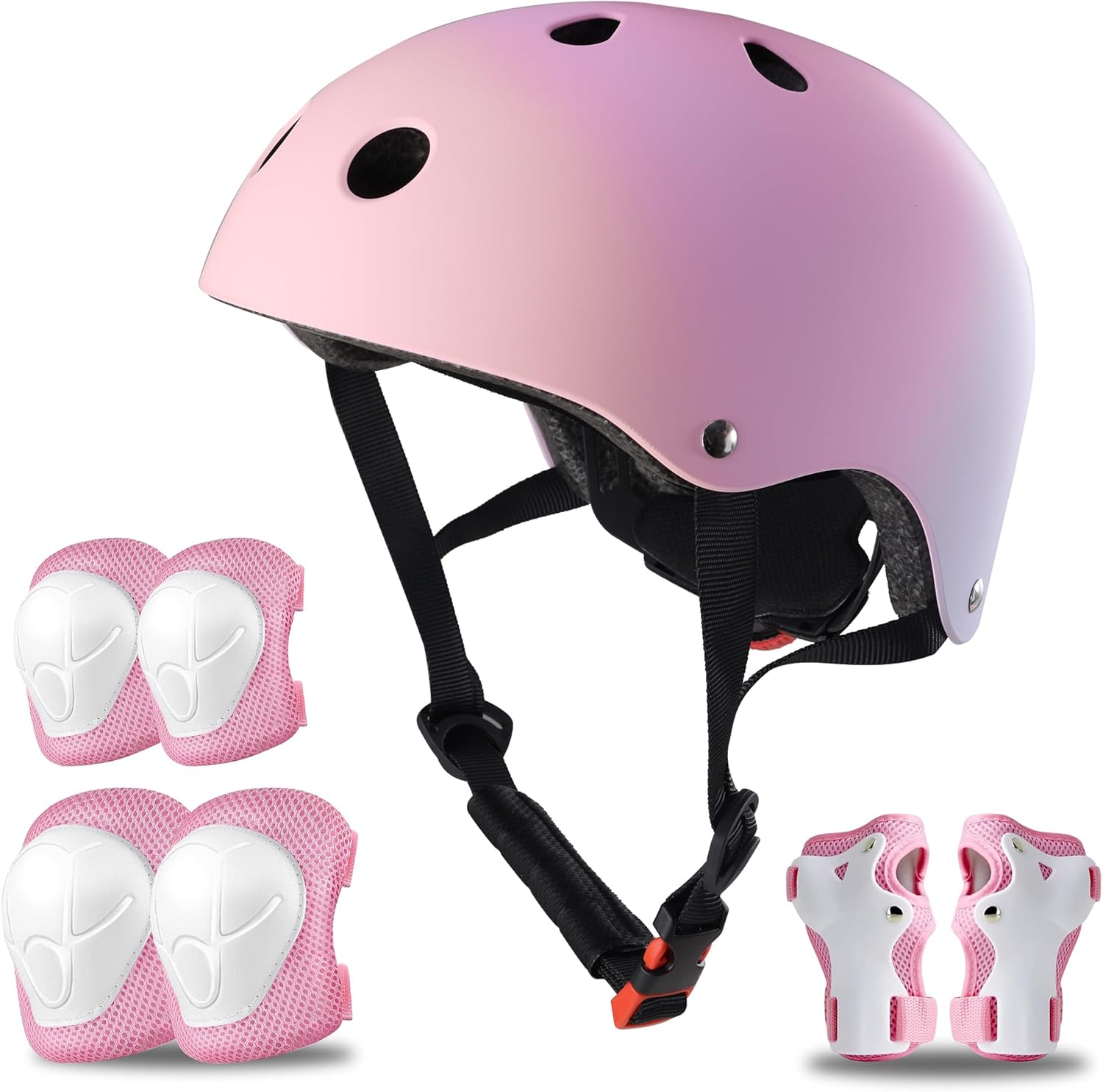 SAITI Kids Bike Helmet, Toddler Bike Helmet for Ages 3-14 Boys Girls Protective Gear Adjustable Kids Helmet for Multi-Sports Skateboard Bicycle Riding Scooter Skating Roller