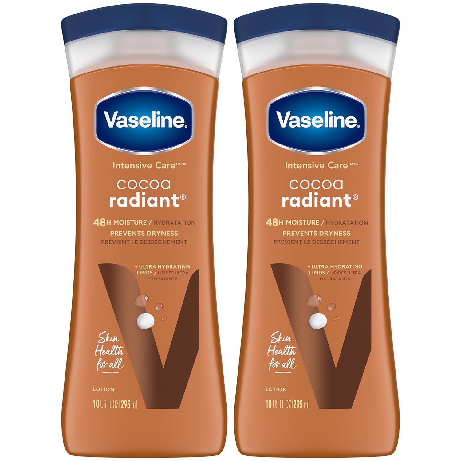 Vaseline Cocoa Butter Deep Conditioning Body Lotion 2-pack 10 oz each