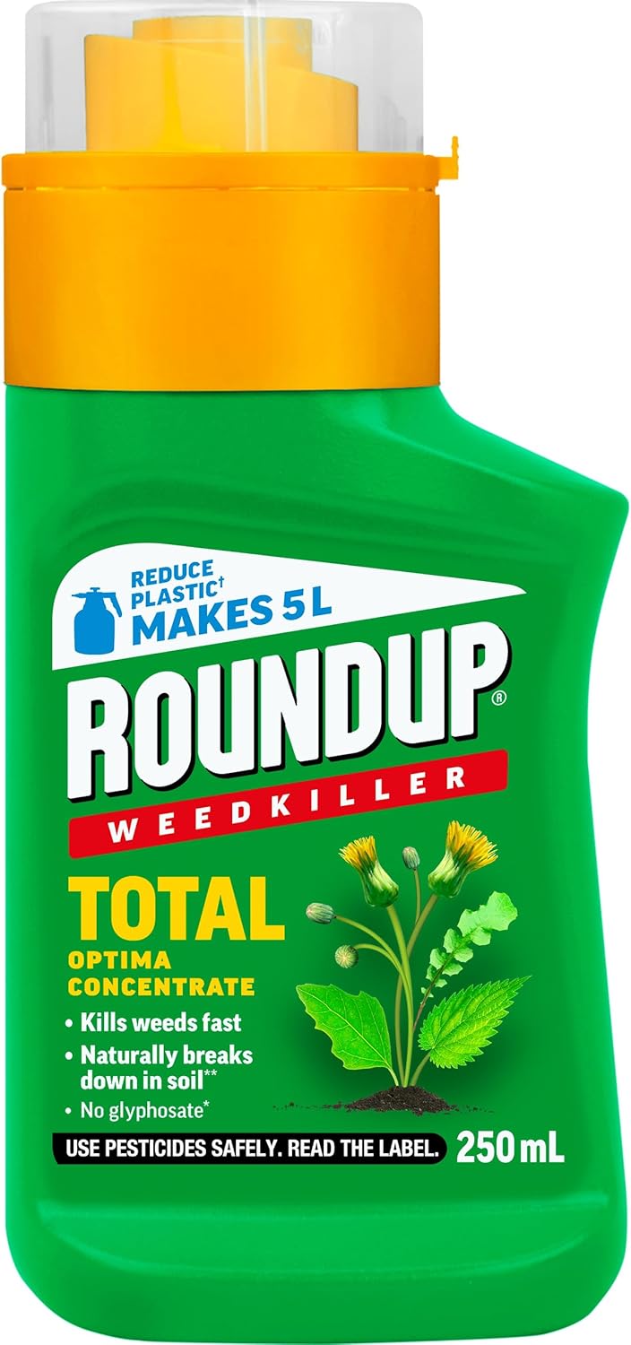Roundup Weedkiller Total Optima, concentrate, 250 ml