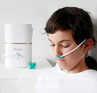 Reusable Nasal Cannula with Water Collector for Hydrogen and Oxygen Inhalation Machines (Soft Pure Silicone, Set of 2)