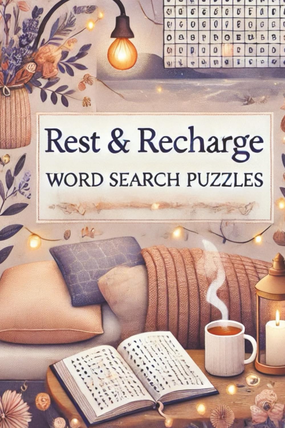Rest & Recharge Word Search Puzzles: Feel-Good Puzzles for Breaks, Bedtime, and Your Time to Ease Stress and Recenter Your Energy| Your At-Home Escape ... to Help You Unplug, Unwind, and Sleep Well