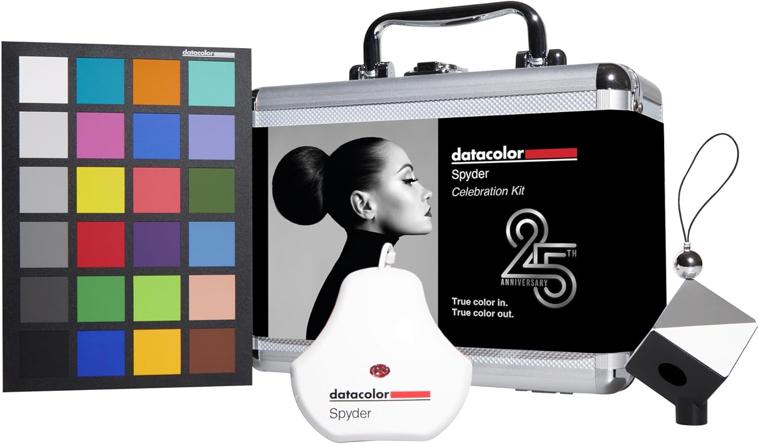 Datacolor Spyder Celebration Kit - Includes 2024 Spyder, Spyder Cube, & Spyder Checkr 24, Complete Photo Colour Management from Capture Through Display, Photography Colour Tool Kit