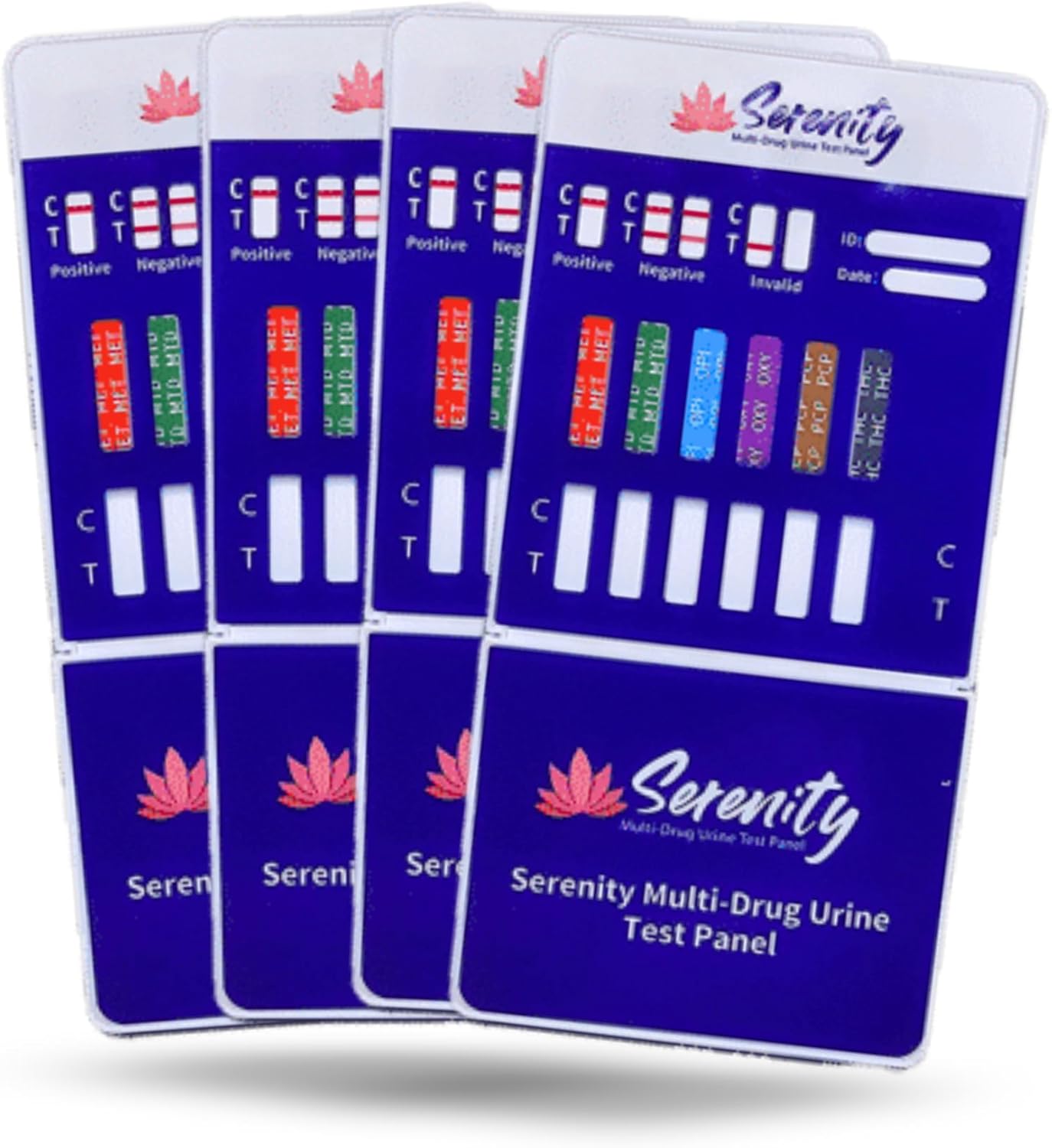 12 Panel Drug Test Dip Cards, Tests for 12 Commonly Abused Drugs, 99% Accurate, Fast Results, CLIA Waived, Easy-Read