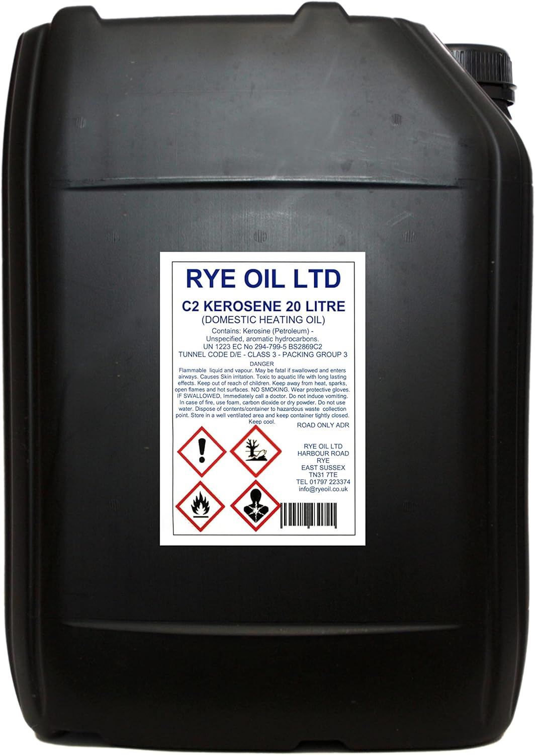 KEROSENE HEATING OIL 20 LITRE - For Domestic Heating Systems - Just Pour Into Your Tank.