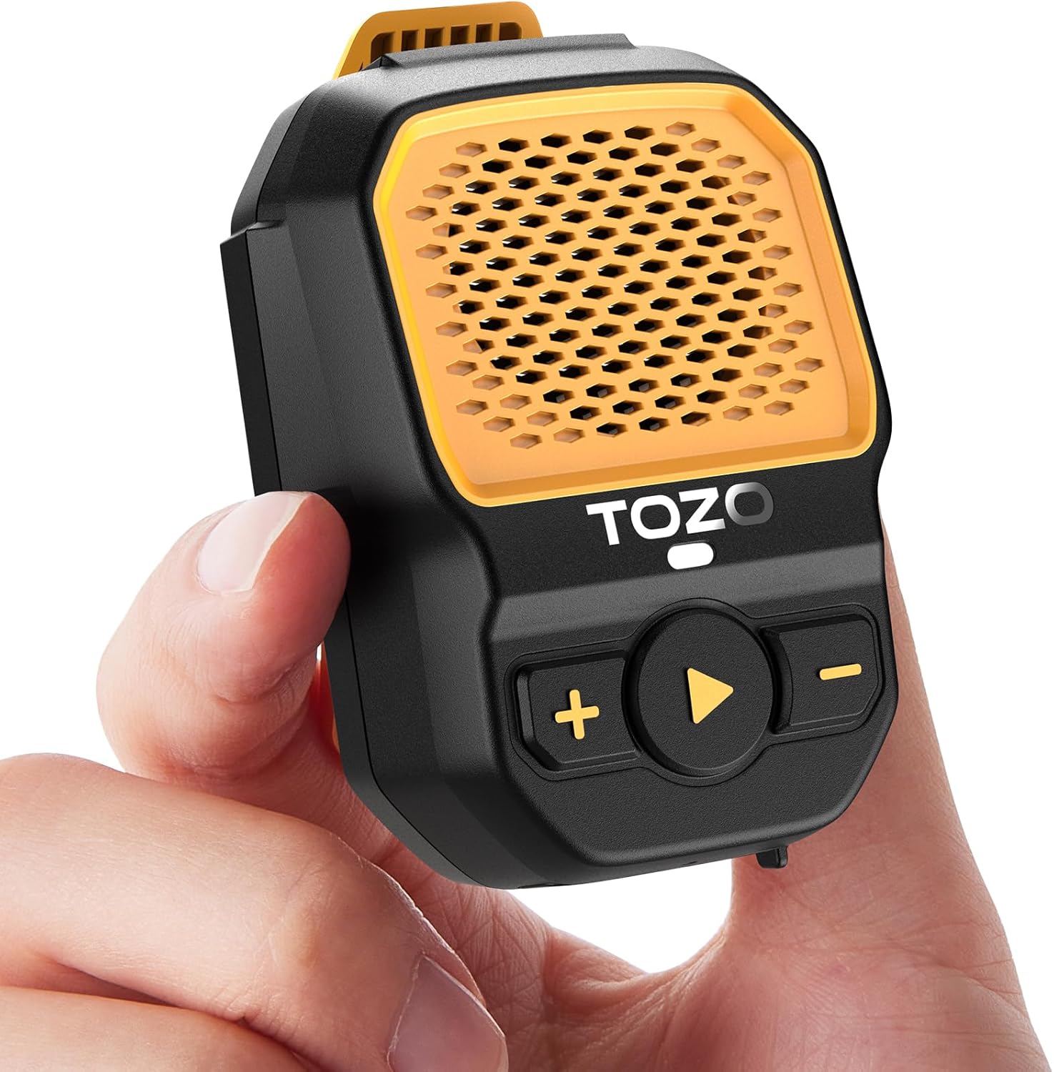 TOZO PM1 Wearable Speaker with Magnetic, AI Chat App, Clip-On Wireless Portable Bluetooth Speaker Built-in Mic for Hands-Free Music/Calls, 20 Hour Playtime Mini Gifts for Men and Women