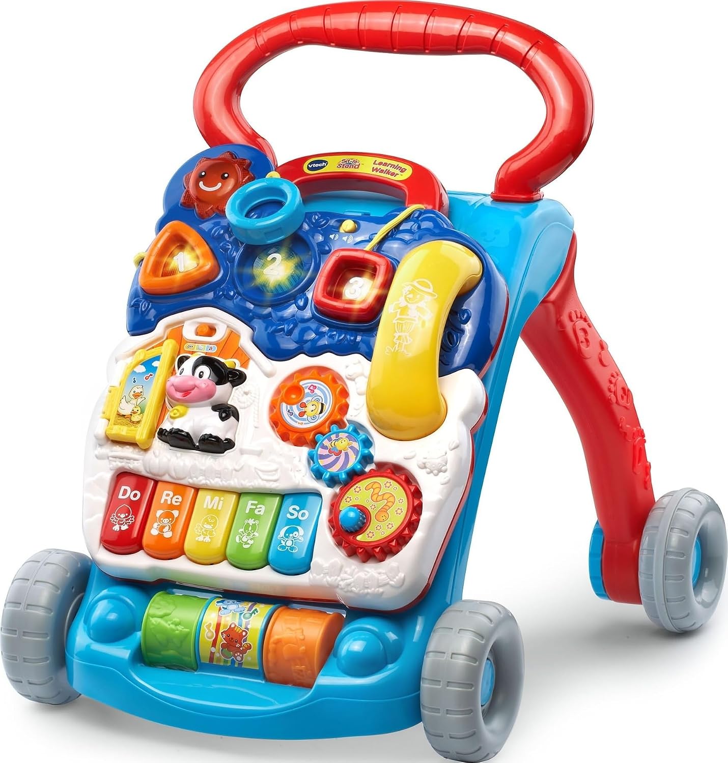 VTech Sit-to-Stand Learning Walker (Frustration Free Packaging), Blue