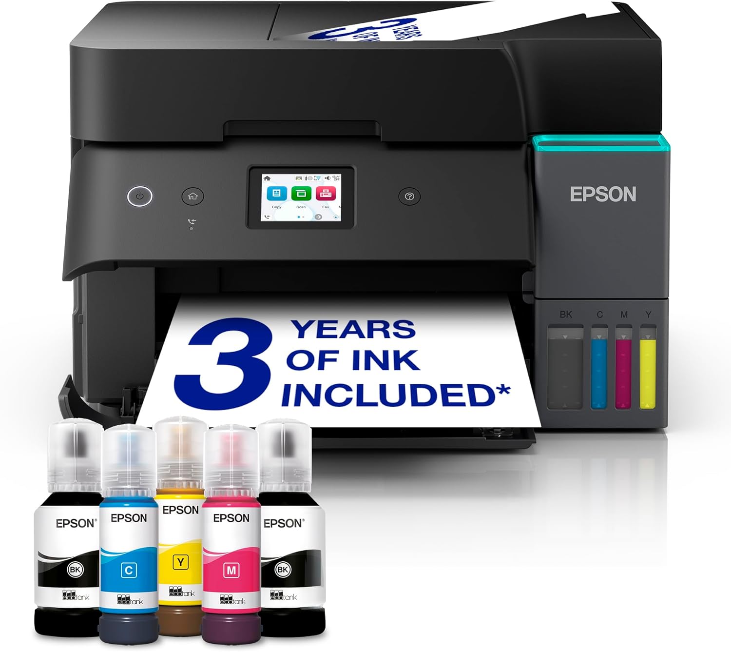 EcoTank ET-4950 A4 Multifunction Wi-Fi Ink Tank Printer, With Up To 3 Years Of Ink Included