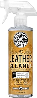 Chemical Guys SPI_208_16 Colorless and Odorless Leather Cleaner for Car Interiors, Furniture, Boots, and More (Works on Natural, Synthetic, Pleather, Faux Leather and More), 16 fl oz