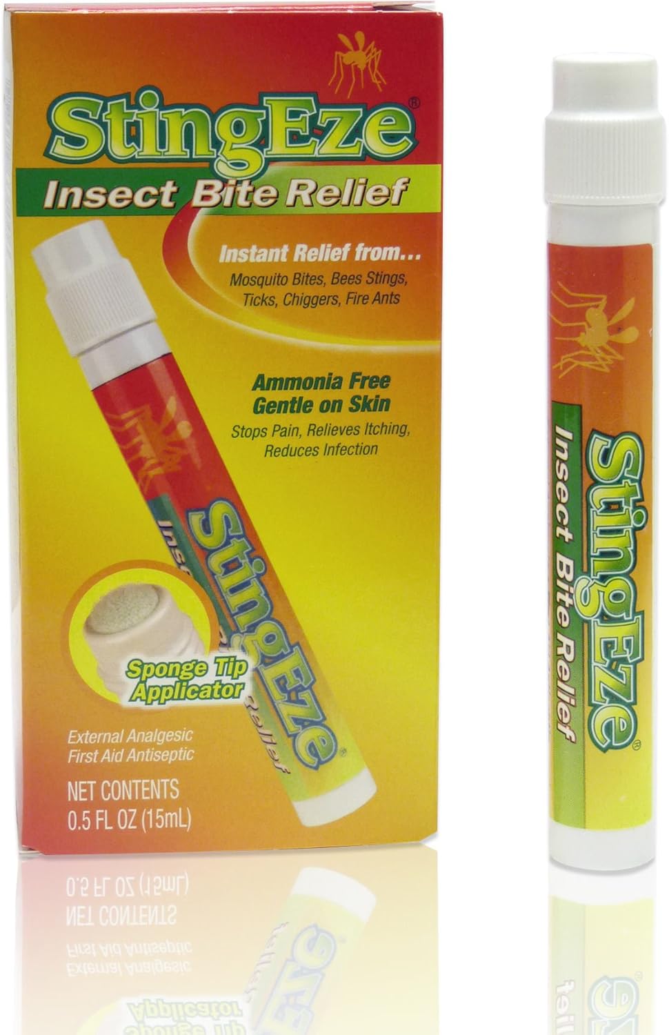 Original Insect Bite Itch Relief Dauber, 0.5 Ounce, Black (3310)