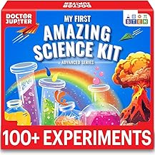 Doctor Jupiter My First Amazing Science Kit for Kids Ages 4+ | Birthday Gift Ideas for 4-5-6-7-8-9-10-11-12 Year Old Boys & Girls | STEM Learning & Educational Toys |Advanced Science Experiment Series