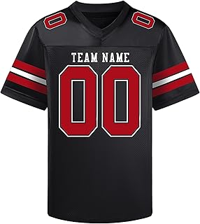 Custom Football Jersey Personalized Stitched/Printed Team Name & Number Customized Football Jersey for Men Women Youth