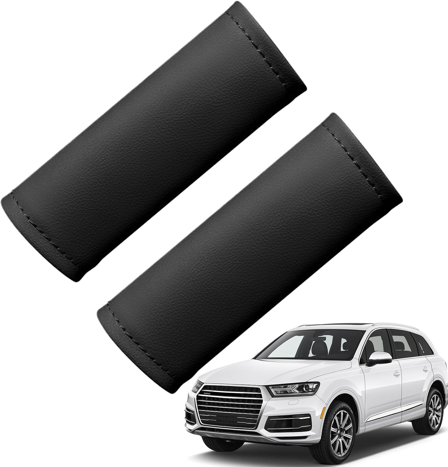 Protective Handle for Auto Door - Car Interior Door Handle Protective Cover | Pull Handle Covers 2 Pieces Grab Handles Protector | Protective Handle Decoration Inside Car Accessories for All Vehicles