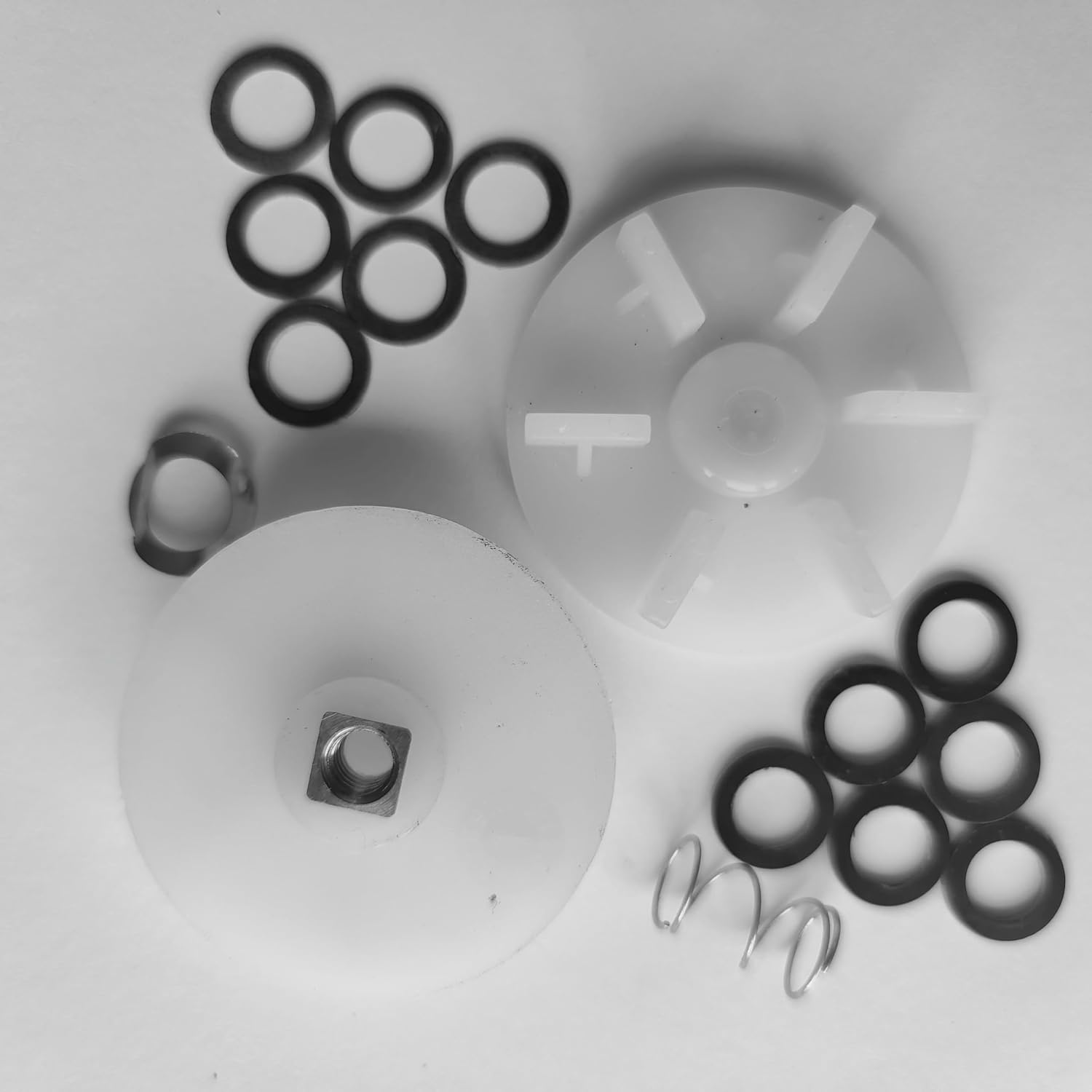 Mixer Grinder Jar Coupler Replacement Kit with Washers and Spring Butterfly