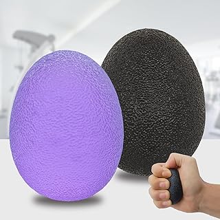 Stress Balls for Adults, Hand Exersicers for Strength, Squeeze Balls for Senior Hand Therapy, Set of 2 Hand Exersice Balls for Hand, Finger and Wrist Training……