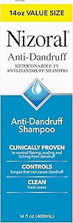 Nizoral Anti-Dandruff Shampoo with 1% Ketoconazole, Fresh Scent, 14 Fl Oz