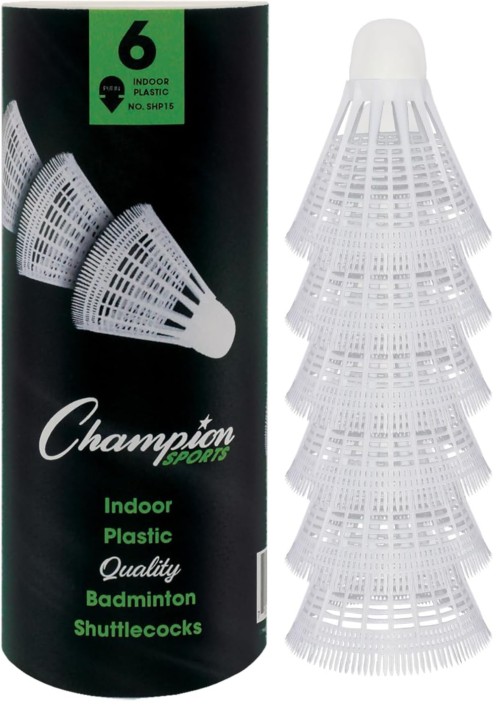 Champion SportsNylon Indoor Shuttlecock