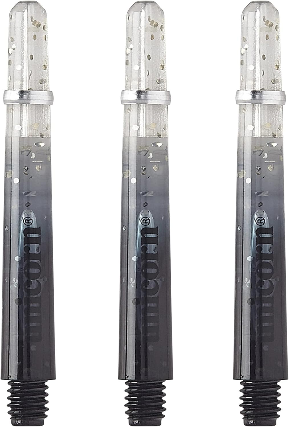 UNICORN Dart Shafts & Flights | Gripper 4 Elements | Durable Polycarbonate | Ultra-Short, Short, Medium or Long