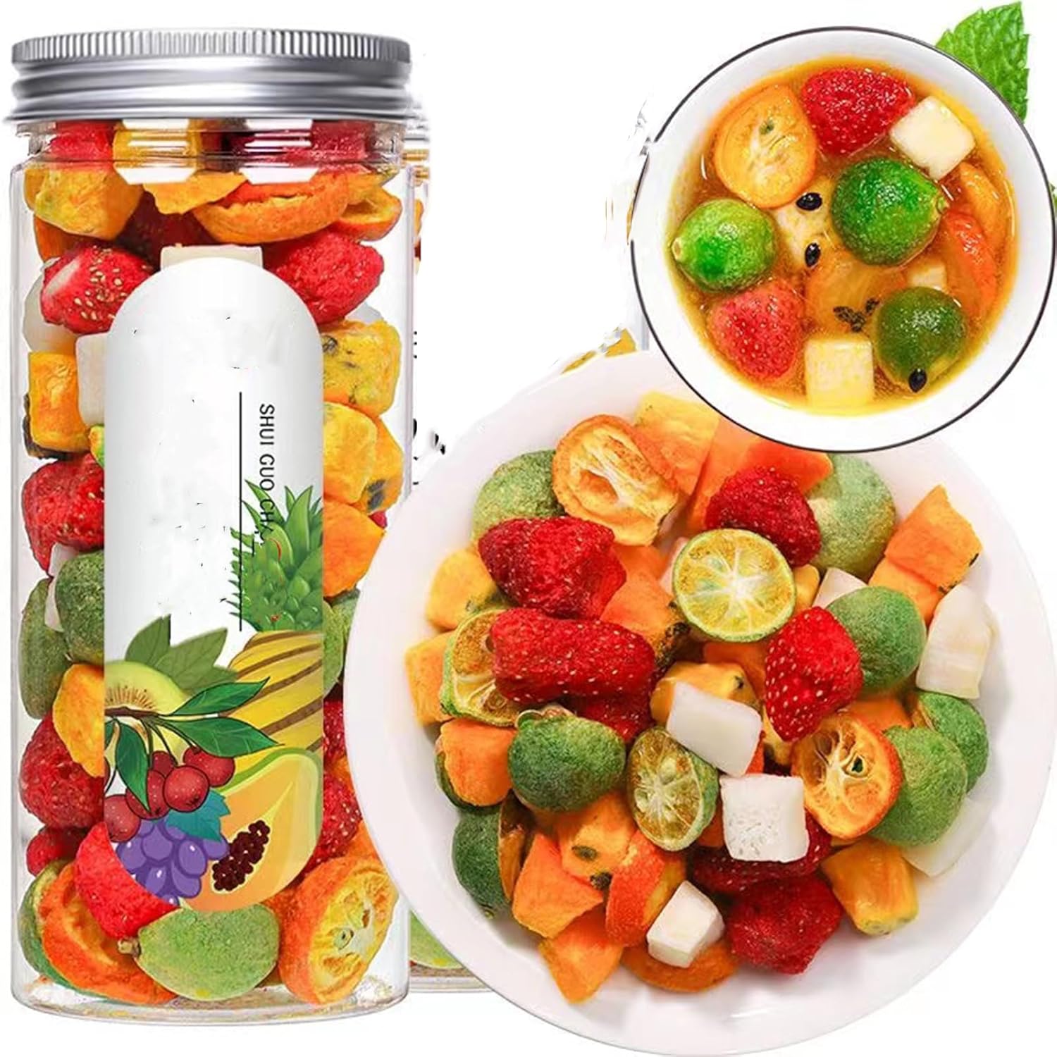 Fruit Tea 1.7oz. Mixed Tea With Various Fruits Fruit Tea