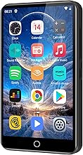 80GB MP3 Player with Bluetooth and WiFi, 4.0" Full Touchscreen Mp4 Mp3 Player with Spotify, Audible, Amazon Music, Android Music Player with Speaker, FM Radio, E-Book, Up to 1TB (Black)