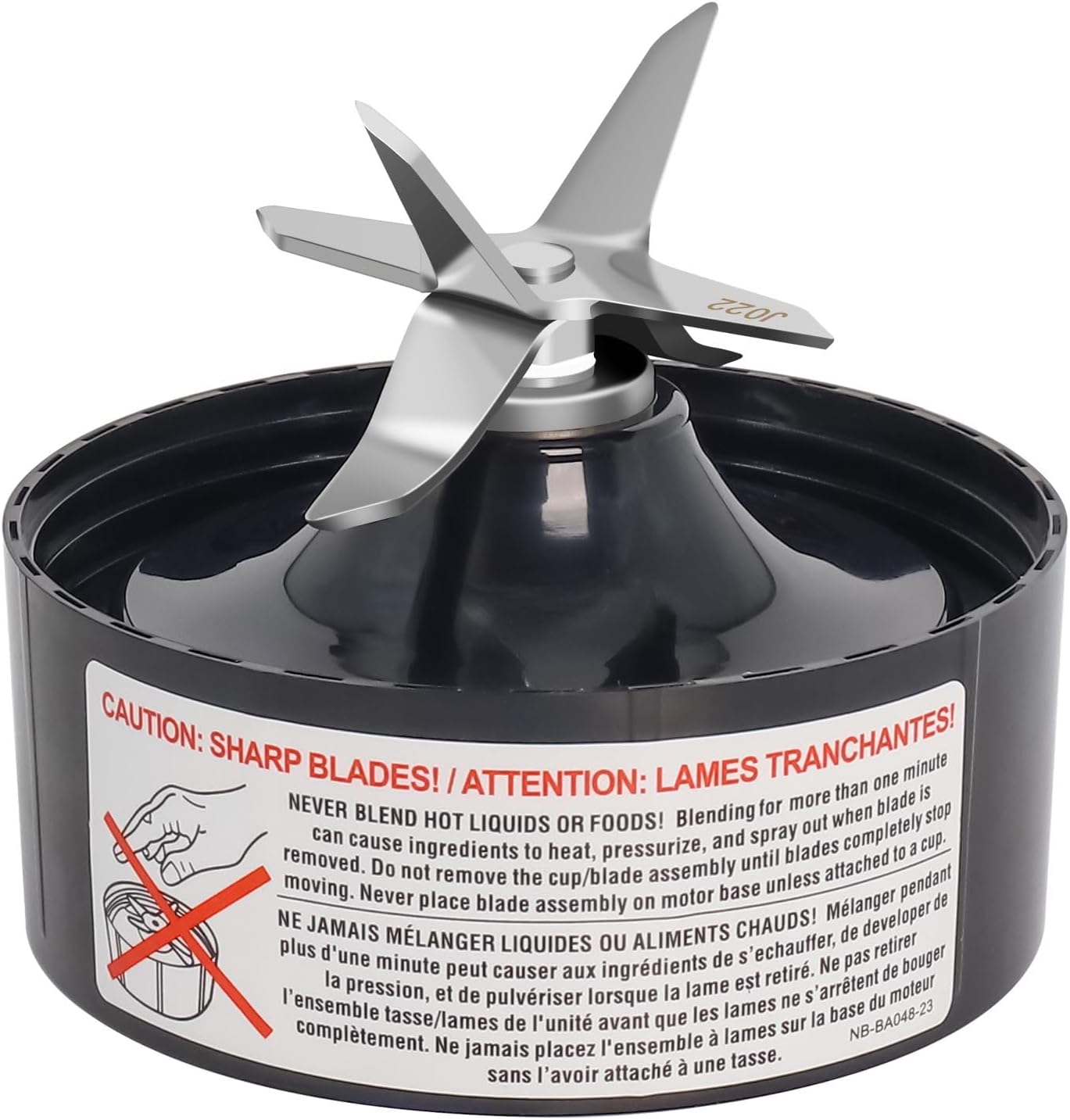 Pro Extractor Blade Compatible with Nutribullet Lean 1200W Blender, Replacement Blender Blade Fit for Nutri bullet NB-203