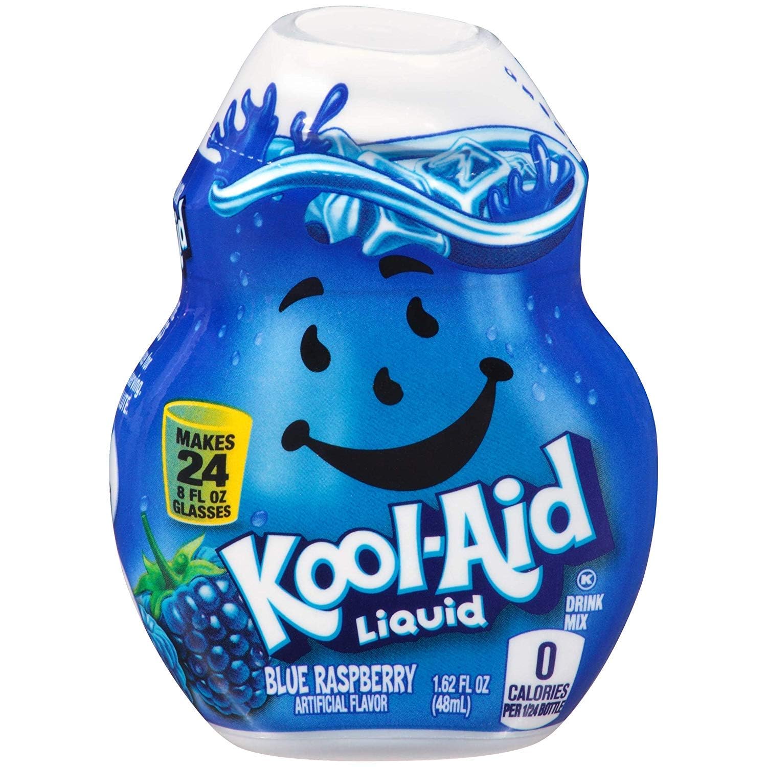 Kool-Aid Liquid Drink Mix, Blue Raspberry (1.62 FL OZ (Pack - 12))