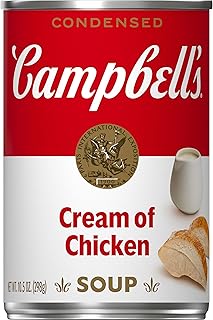 Campbell's Condensed Cream of Chicken Soup, 10.5 oz Can
