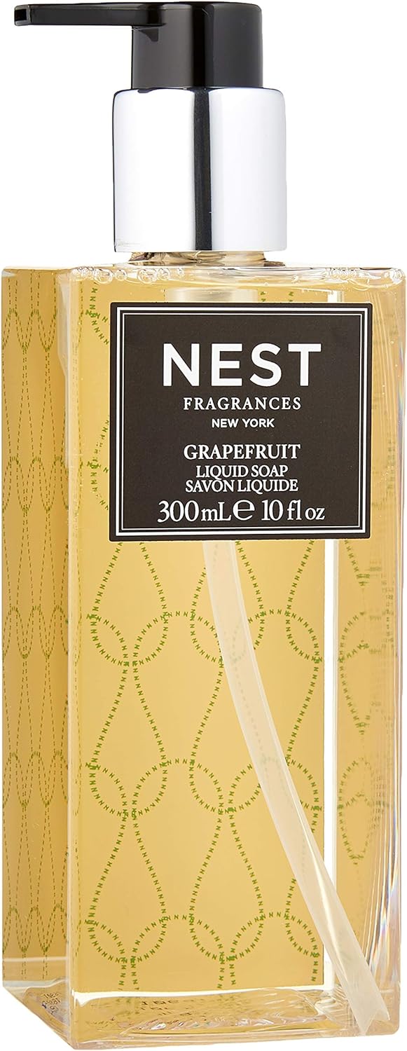 NEST Fragrances Scented Liquid Hand Soap- Grapefruit , 10 fl oz