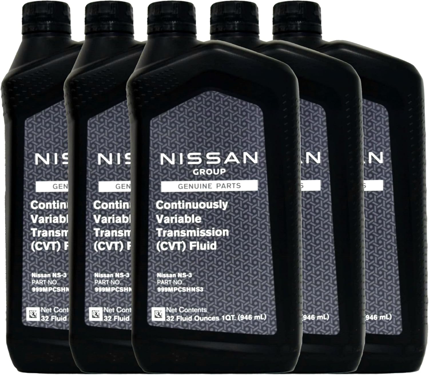 Nissan Genuine OEM CVT-3 Transmission Fluid 999MP-NS300P (5 Quarts)