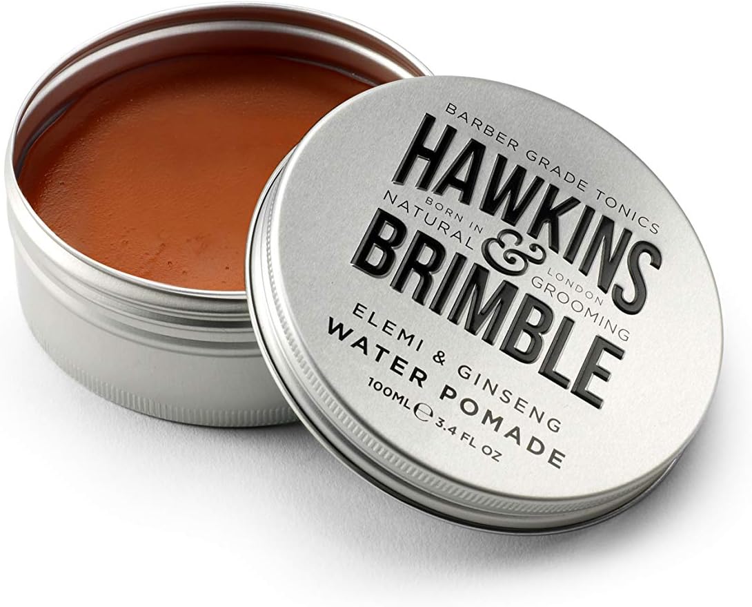 Hawkins & Brimble Gentleman’s Water Pomade, Stylish Mens Pomade, Holds Hair Firm All Day with Men’s Hair Pomade, Daily Ritual Hair Pomade for Men