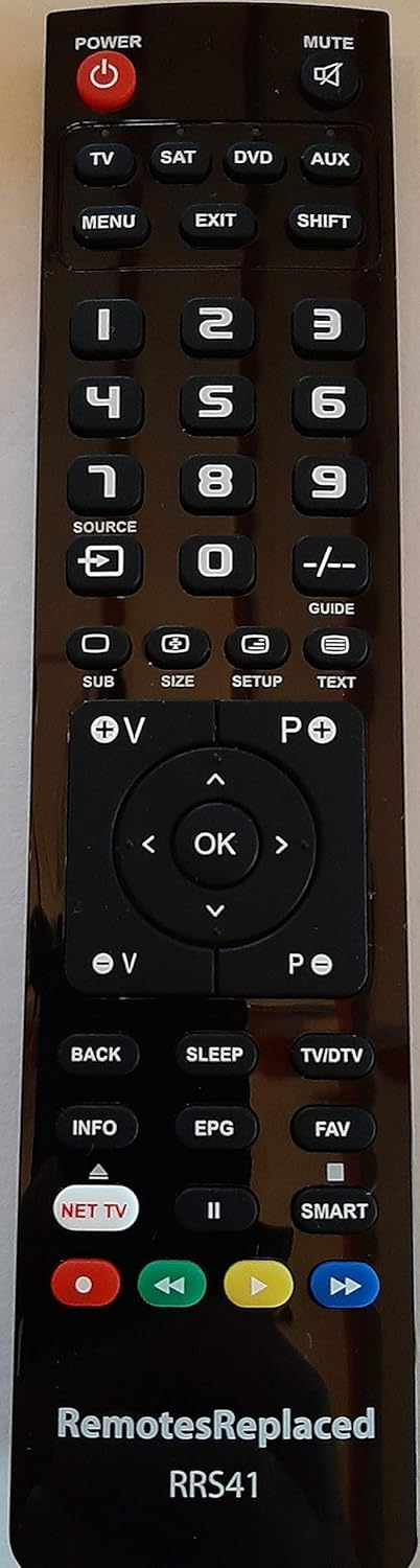 RemotesReplaced Compatible Remote Control for the ROWA 32LH420