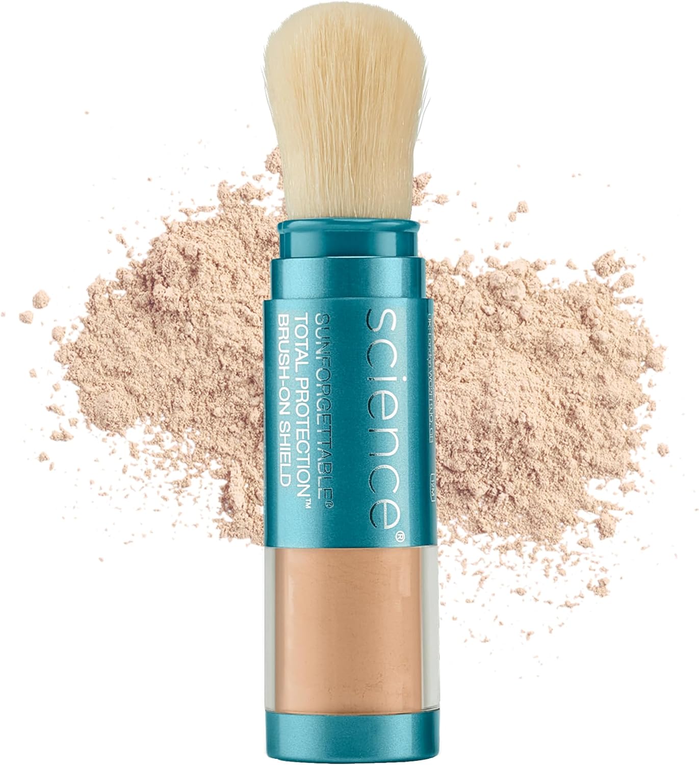 Colorescience Brush-On Sunscreen Mineral Powder for Sensitive Skin, Medium
