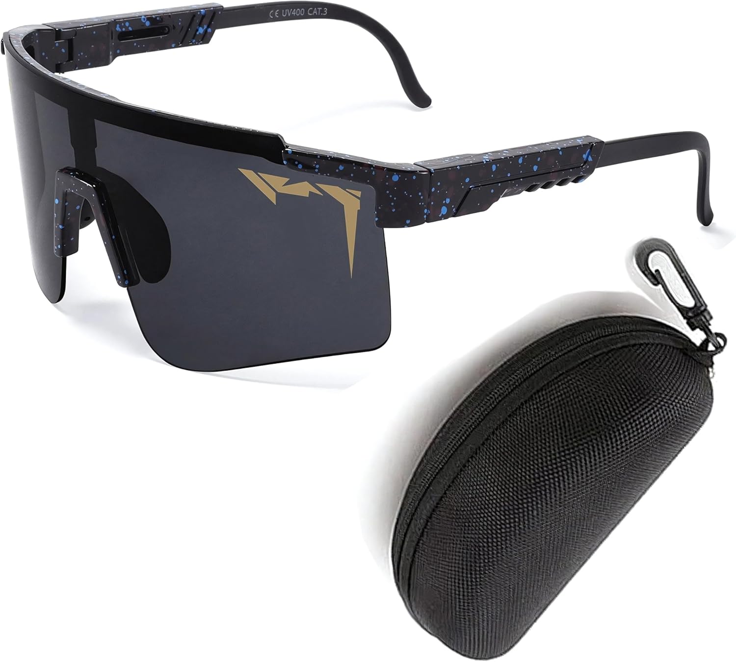 Sports Sunglasses for Men Women,Youth &Kids Baseball Glasses,Cycling Running Vipers Style Sunglasses UV Protection