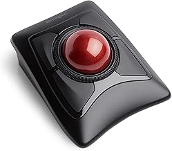 Kensington Expert Wireless Trackball Mouse (K72359WW) Black, 3.5" x 6.1" x 8"