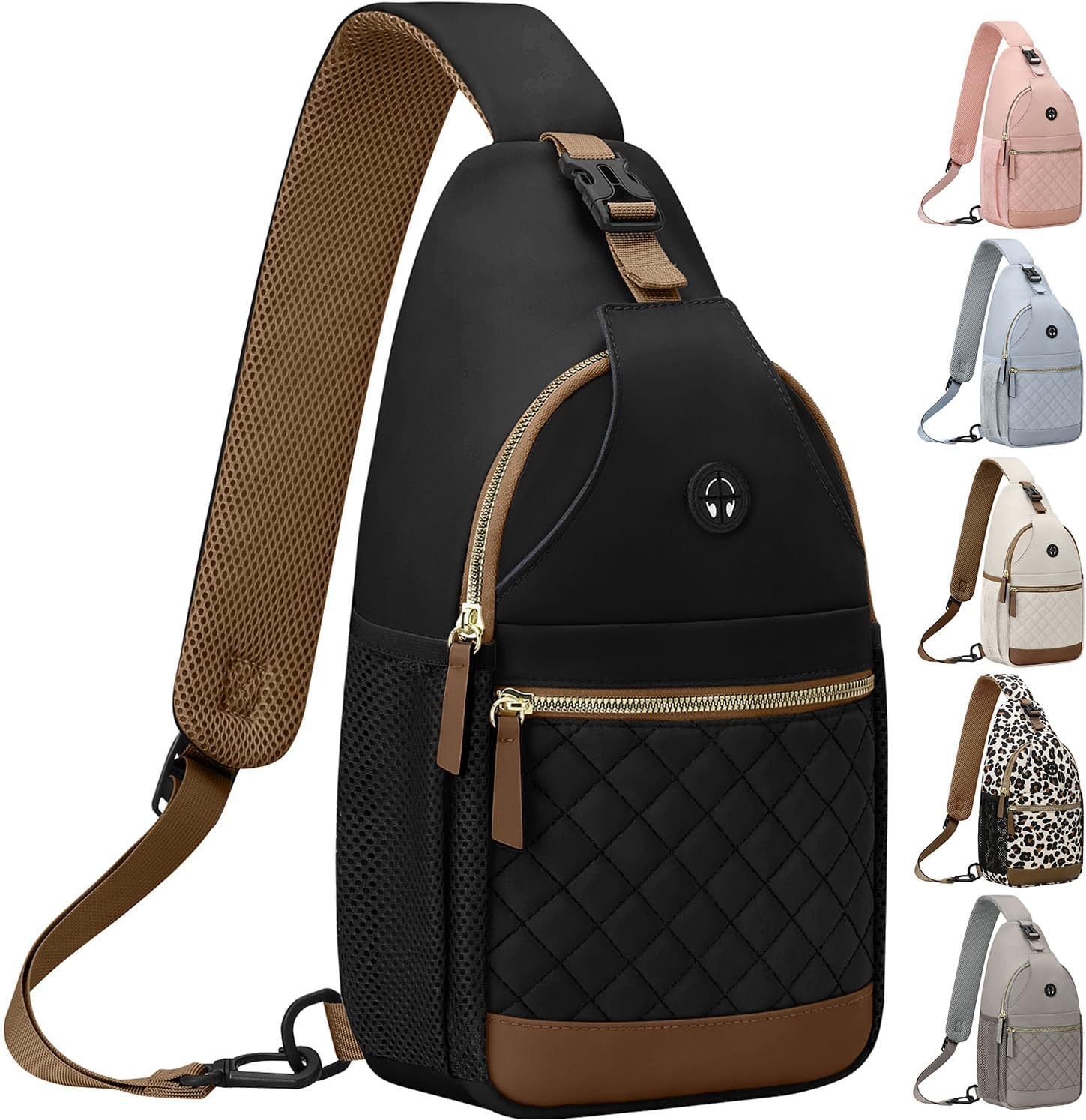 Small Crossbody Purses Bags for Women Men Travel, Chest Sling Bag Women Casual Cross Body Bag for Woman Sling Backpack