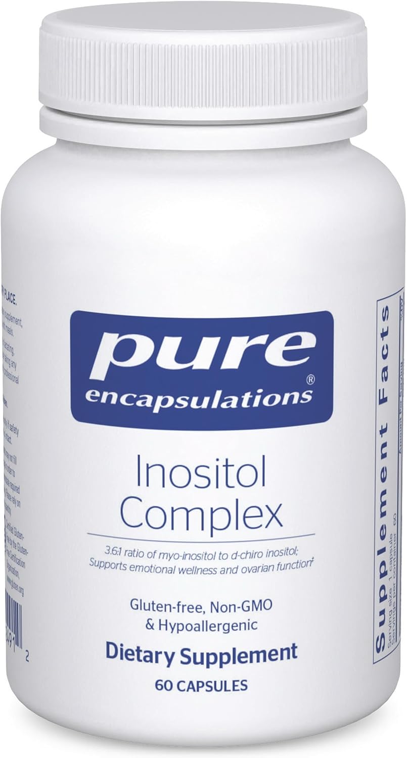 Pure Encapsulations Inositol Complex | Supplement to Support Energy, Healthy Metabolism, and Ovarian Function* | 60 Capsules