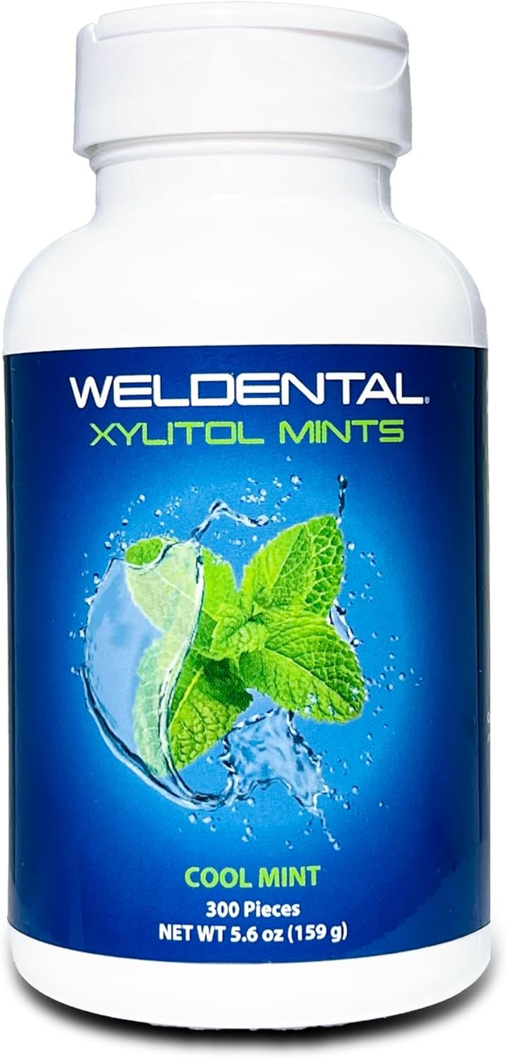 Xylitol Mints 300 Tablets (Peppermint)
