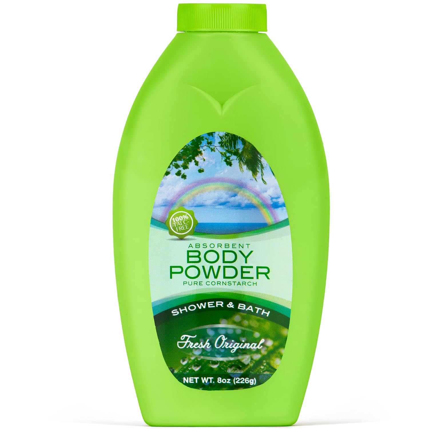 R-NEU Body Bath Powder for Women, 100% Talc-Free, Original Fresh Breeze Dusting Powder, Extra Large Bottle, 8oz