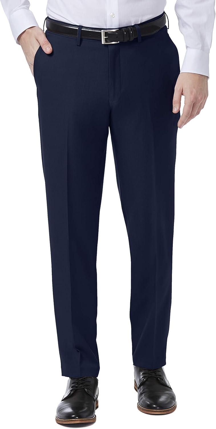 Haggar Men's Premium Comfort Stretch Slim Fit Dress Pant