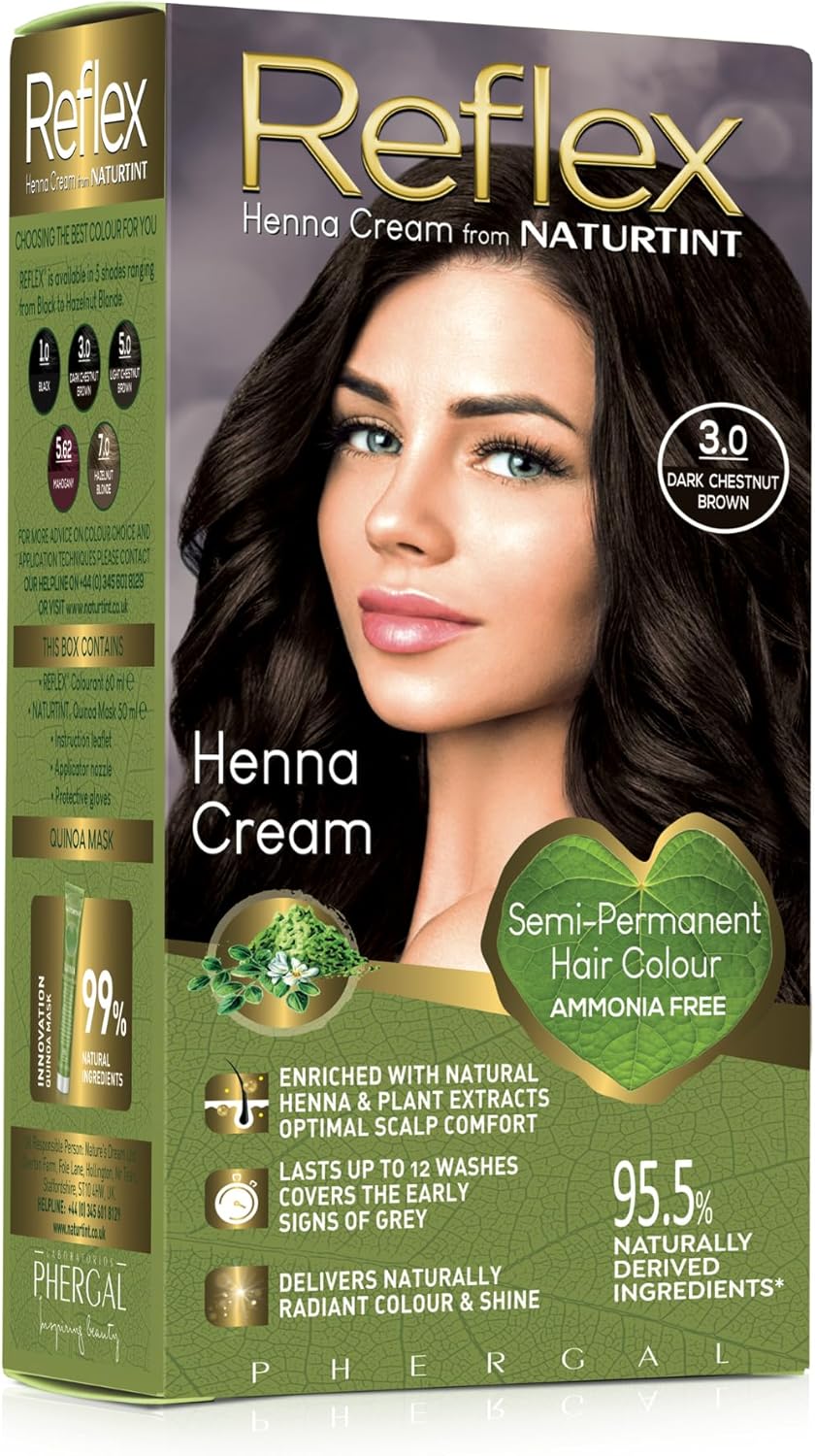 Naturtint Reflex Semi-Permanent 3.0 Dark Chestnut Brown