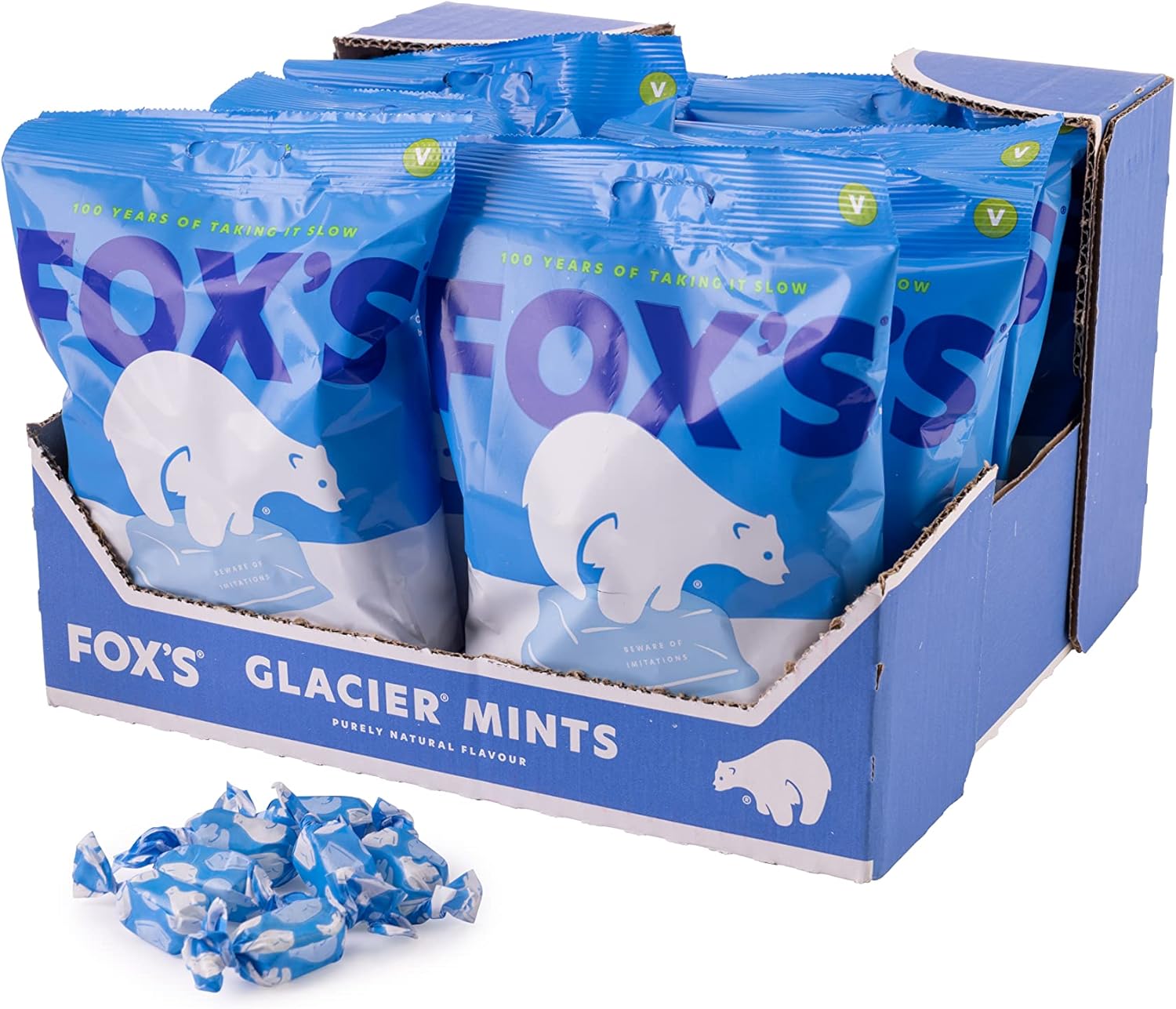Fox's Glacier, Mint, 200 g, Pack of 12