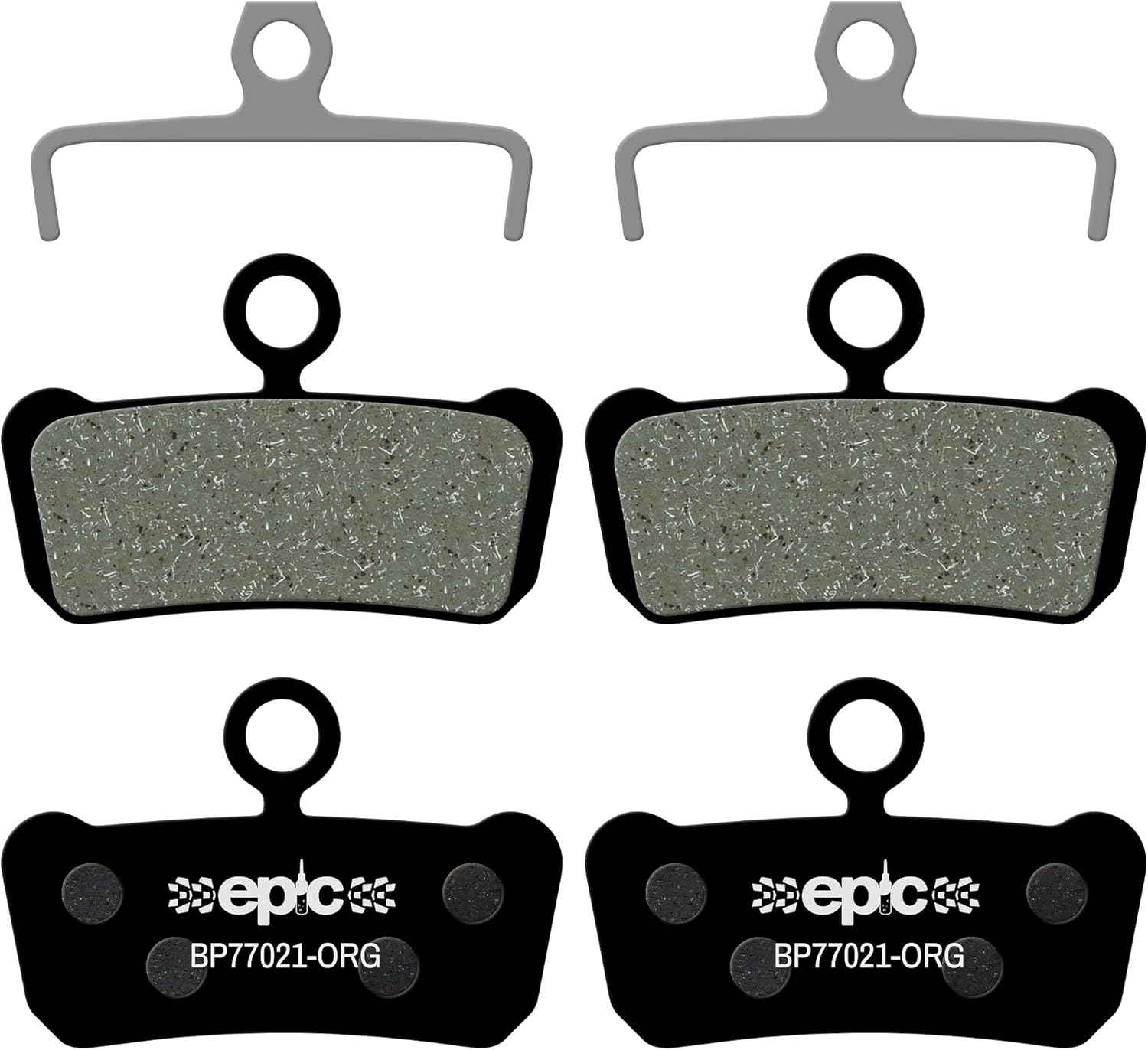 epic Disc Brake Pads for SRAM G2, Guide, Guide Ultimate & Level Stealth Brakes | Organic, Semi-Metallic, Sintered, Ceramic, E-Bike Options | Quiet, Durable, High-Performance | 2 Sets