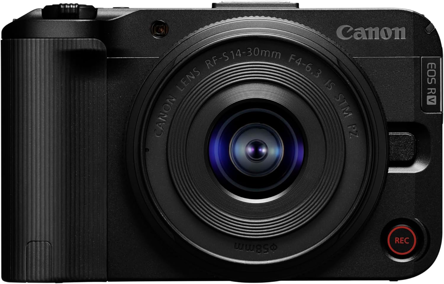 Canon EOS R50 V + RF-S 14-30mm F4-6.3 IS STM PZ - Vlogging Camera Compatible with Canon RF Lens | Content Creator Equipment for Vlogging & Travel | Bluetooth Enabled