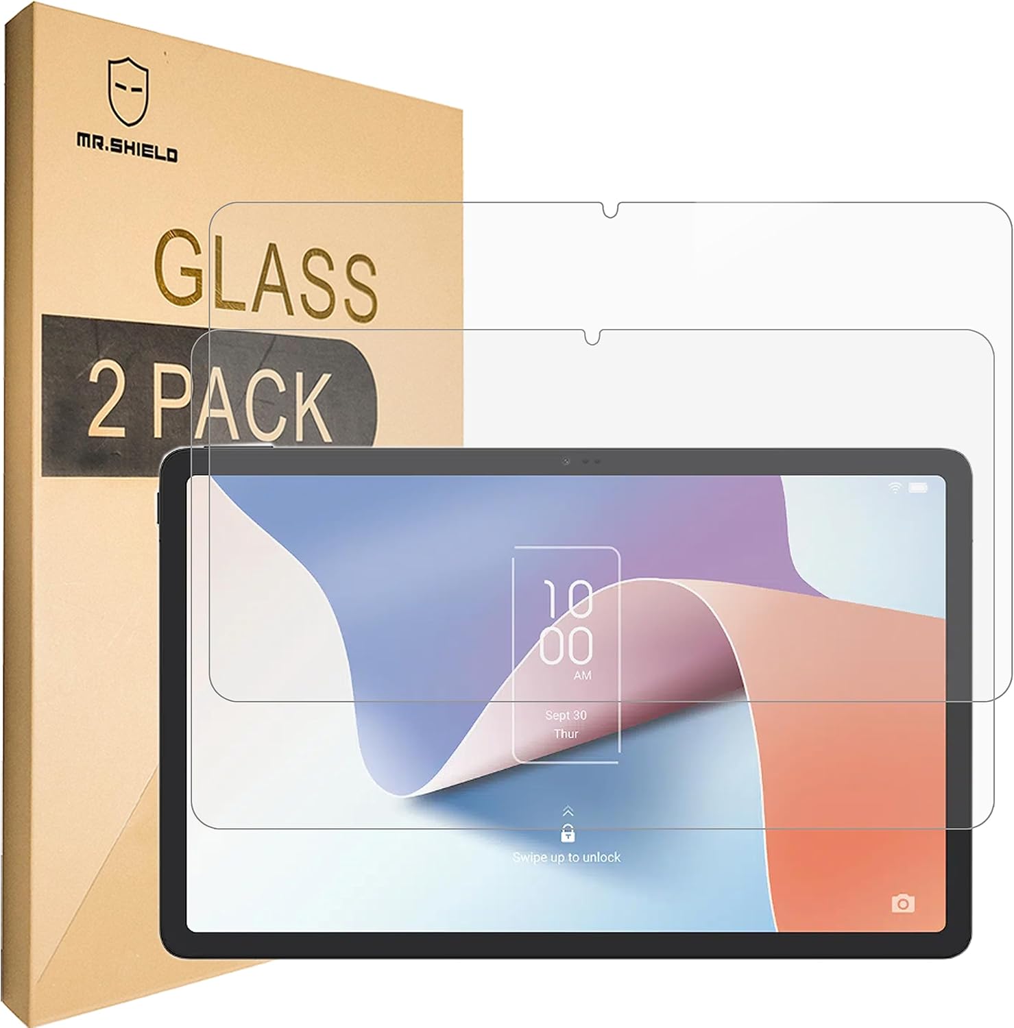 Mr.Shield Screen Protector compatible with TCL NXTPAPER 11 Tablet 11 Inch [Tempered Glass] [2-PACK] [Japan Glass with 9H Hardness]